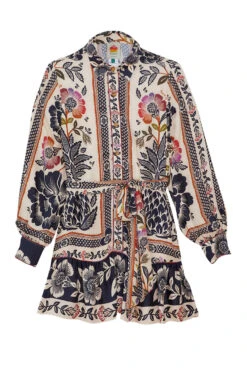 Farm Rio Romantic Garden Lenzing™ Ecovero™ Viscose Mini Dress 11 Farm Rio Romantic Garden Lenzing™ Ecovero™ Viscose Mini Dress -Farm Rio Store 301785 05 1