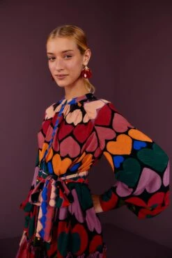 Farm Rio Full Of Hearts Mini Dress -Farm Rio Store 301905 03