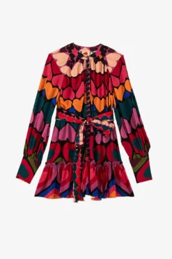 Farm Rio Full Of Hearts Mini Dress -Farm Rio Store 301905 06
