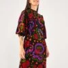 Farm Rio Black Jungle Fruits Midi Dress 1 Farm Rio Black Jungle Fruits Midi Dress -Farm Rio Store 301928 01