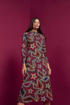 Farm Rio Mystic Trip Lenzing⢠Ecovero⢠Jersey Dress