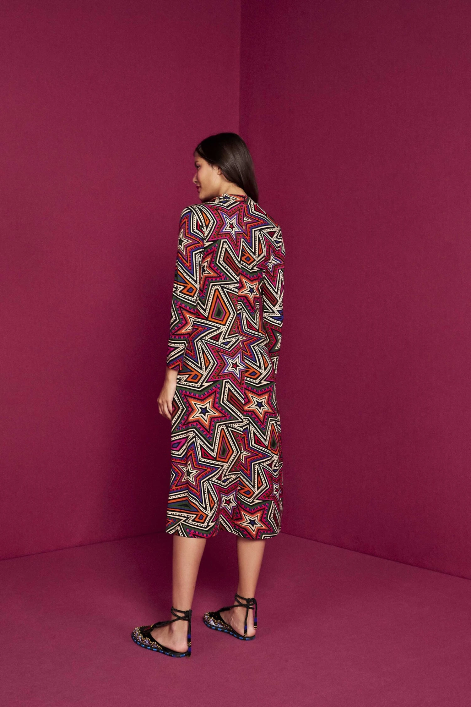 Farm Rio Mystic Trip Lenzing™ Ecovero™ Jersey Dress 4 Farm Rio Mystic Trip Lenzing™ Ecovero™ Jersey Dress - Image 2