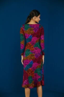 Farm Rio Rainbow Mix Jersey Dress -Farm Rio Store 301940 03