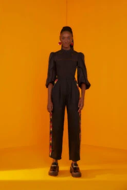 Farm Rio Black Lace Blouse -Farm Rio Store 301996 04