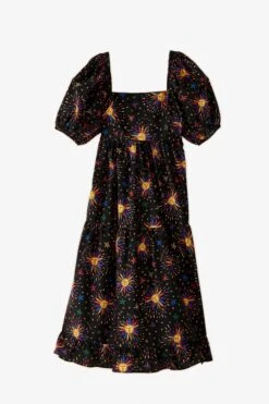 Farm Rio Rainbow Suns Organic Cotton Maxi Dress -Farm Rio Store 302685 05