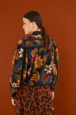 Farm Rio Macaw Ballet Blouse 8 Farm Rio Macaw Ballet Blouse -Farm Rio Store 303782 03