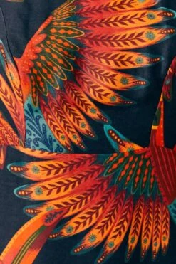 Farm Rio Arabesque Toucans Midi Dress -Farm Rio Store 303801 05