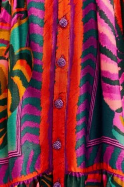 Farm Rio Graphic Foliage Lenzing™ Ecovero™ Viscose Mini Dress 11 Farm Rio Graphic Foliage Lenzing™ Ecovero™ Viscose Mini Dress -Farm Rio Store 303810 05