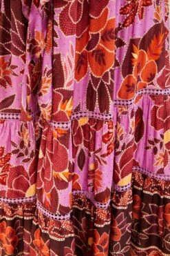 Farm Rio Sweet Floral Midi Dress -Farm Rio Store 303821 06