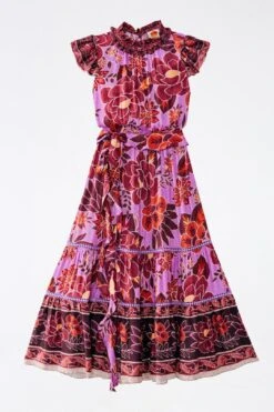 Farm Rio Sweet Floral Midi Dress -Farm Rio Store 303821 07