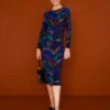 Farm Rio Amazonia Night Lenzing™ Ecovero™ Viscose Midi Dress 1 Farm Rio Amazonia Night Lenzing™ Ecovero™ Viscose Midi Dress -Farm Rio Store 303850 01