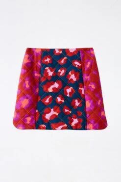 Farm Rio Mixed Leopards Mini Skirt -Farm Rio Store 303888 06