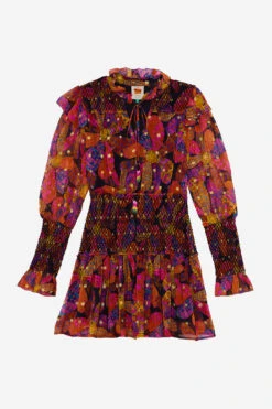 Farm Rio Black Heart Daisy Mini Dress 15 Farm Rio Black Heart Daisy Mini Dress -Farm Rio Store 303895 07