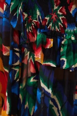 Farm Rio Black Chevron Forest Blouse -Farm Rio Store 303898 05