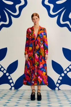 Farm Rio Rainbow Forest Maxi Dress -Farm Rio Store 303925 01