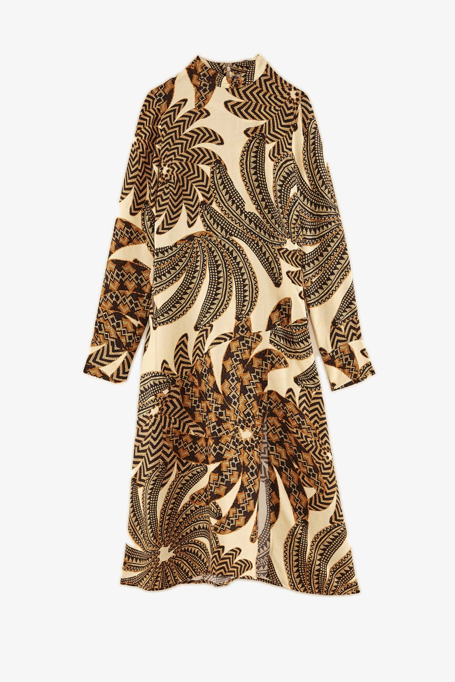 Farm Rio Sand Yawanawa Vanahu Lenzing™ Ecovero™ Viscose Midi Dress 7 Farm Rio Sand Yawanawa Vanahu Lenzing™ Ecovero™ Viscose Midi Dress - Image 5