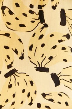 Farm Rio Yellow Bossa Banana Knot Midi Dress 10 Farm Rio Yellow Bossa Banana Knot Midi Dress -Farm Rio Store 305266 05