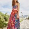 Macaw Scarf Maxi Dress -Farm Rio Store 305798 01 1