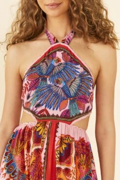 Macaw Scarf Maxi Dress 10 Macaw Scarf Maxi Dress -Farm Rio Store 305798 03 90402cba e69d 4a3e ab42 d80762fc1af1