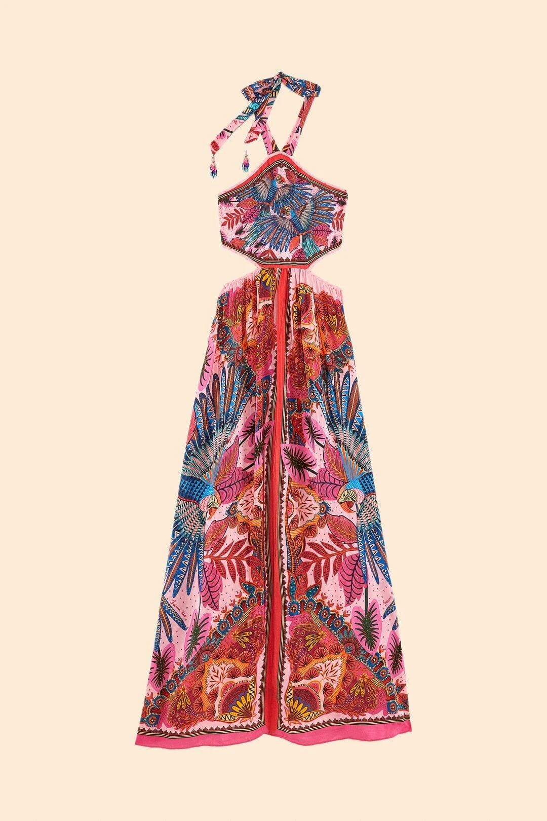 Macaw Scarf Maxi Dress 8 Macaw Scarf Maxi Dress - Image 6