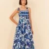 Farm Rio Sweet Rio Tie Strap Maxi Dress 1 Farm Rio Sweet Rio Tie Strap Maxi Dress -Farm Rio Store 306061 01