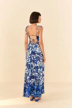 Farm Rio Sweet Rio Tie Strap Maxi Dress -Farm Rio Store 306061 04