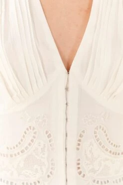 Farm Rio Off-White Lace Blouse 10 Farm Rio Off-White Lace Blouse -Farm Rio Store 306081 04