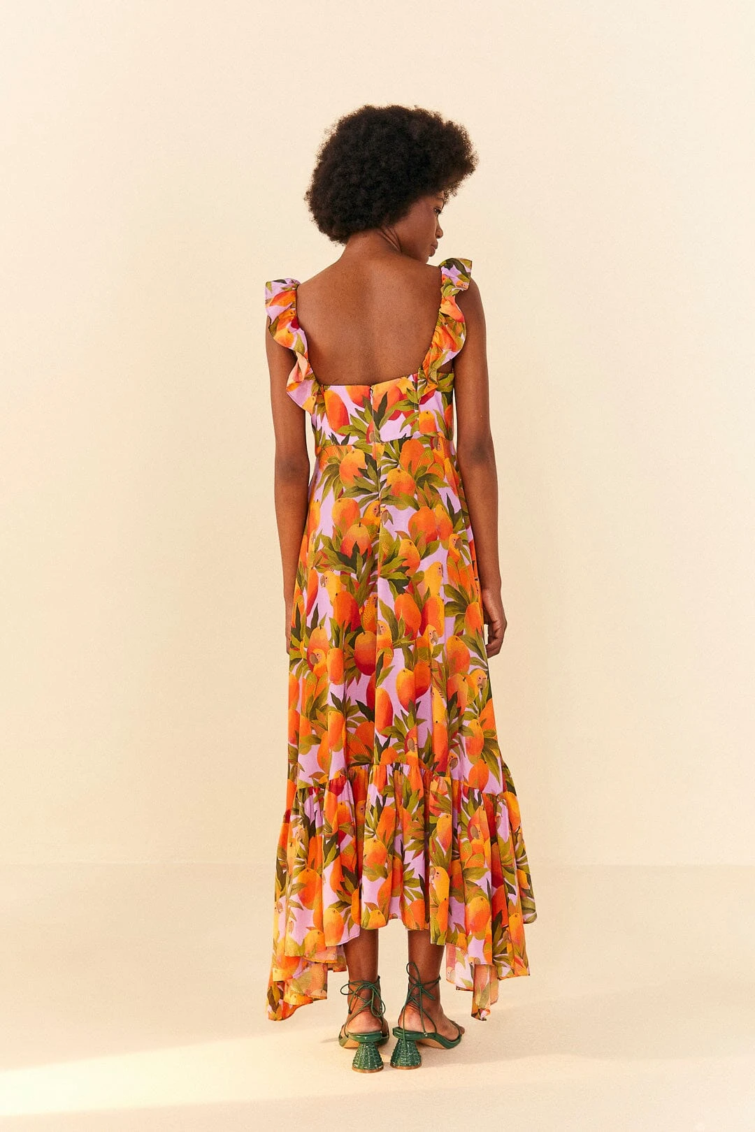 Lilac Mango Macaws Maxi Dress 4 Lilac Mango Macaws Maxi Dress - Image 2