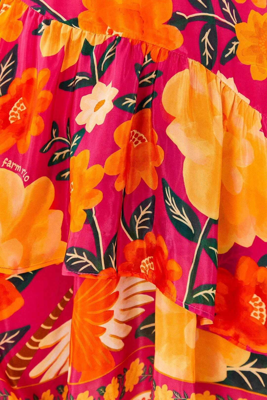 Farm Rio Pink Flowers Tapestry Mini Dress 7 Farm Rio Pink Flowers Tapestry Mini Dress - Image 5