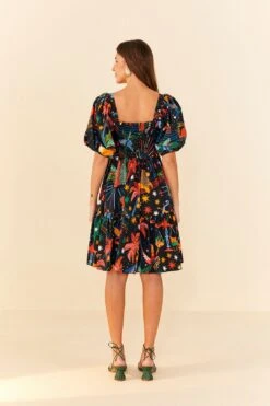 Farm Rio Zodiac Organic Cotton Mini Dress -Farm Rio Store 306150 03