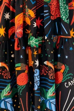 Farm Rio Zodiac Organic Cotton Mini Dress -Farm Rio Store 306150 05