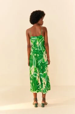Farm Rio Tropical Groove Circle Cut Out Midi Dress 9 Farm Rio Tropical Groove Circle Cut Out Midi Dress -Farm Rio Store 306167 03