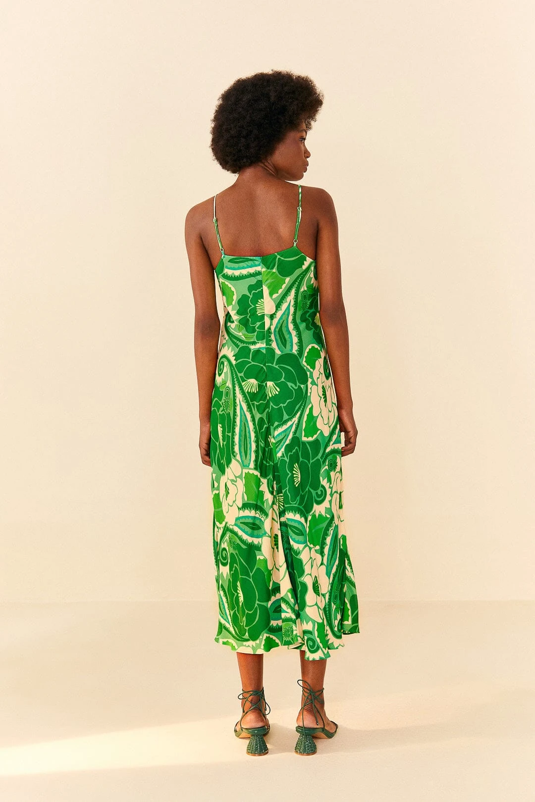Farm Rio Tropical Groove Circle Cut Out Midi Dress 5 Farm Rio Tropical Groove Circle Cut Out Midi Dress - Image 3