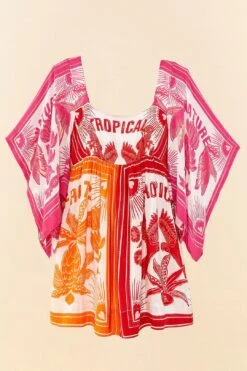 Farm Rio Tropical Dream Mini Dress -Farm Rio Store 306192 06