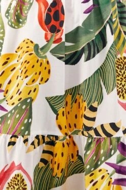 Farm Rio Striped Forest Maxi Dress -Farm Rio Store 306204 04