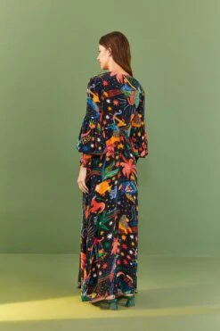 Farm Rio Zodiac Maxi Dress -Farm Rio Store 306214 04