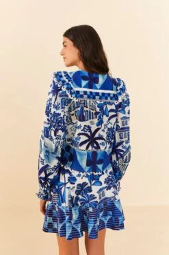 Farm Rio Sweet Rio Long Sleeve Blouse -Farm Rio Store 306236 04