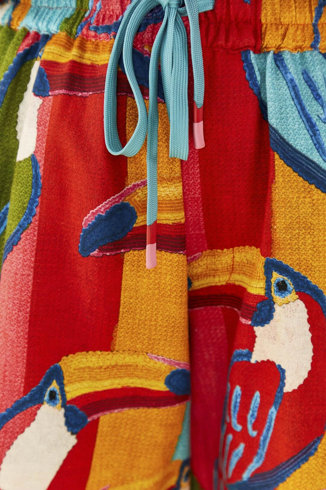 Farm Rio Wonderful Toucans Unisex Shorts 10 Farm Rio Wonderful Toucans Unisex Shorts - Image 8