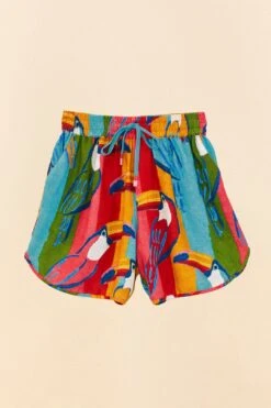 Farm Rio Wonderful Toucans Unisex Shorts 19 Farm Rio Wonderful Toucans Unisex Shorts -Farm Rio Store 306244 09