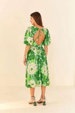 Farm Rio Tropical Groove Midi Dress 11 Farm Rio Tropical Groove Midi Dress -Farm Rio Store 306391 04