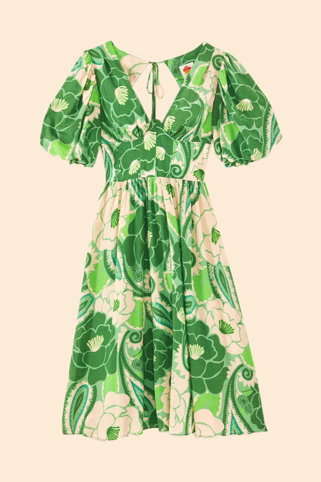 Farm Rio Tropical Groove Midi Dress 8 Farm Rio Tropical Groove Midi Dress - Image 6