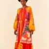 Farm Rio Sunset Patchwork Maxi Dress 2 Farm Rio Sunset Patchwork Maxi Dress -Farm Rio Store 306645 03
