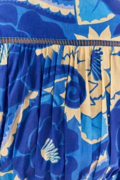 Farm Rio Blue Tropical Groove Blouse 10 Farm Rio Blue Tropical Groove Blouse -Farm Rio Store 306650 04