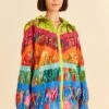 Farm Rio Mixed Prints Windbreaker 2 Farm Rio Mixed Prints Windbreaker -Farm Rio Store 306685 01