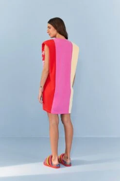 Farm Rio Mixed Prints Organic Cotton Mini Dress -Farm Rio Store 306714 04