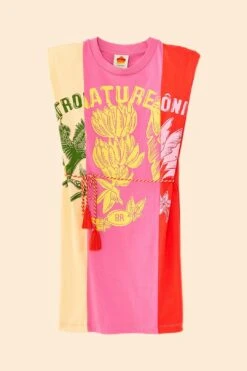 Farm Rio Mixed Prints Organic Cotton Mini Dress -Farm Rio Store 306714 06