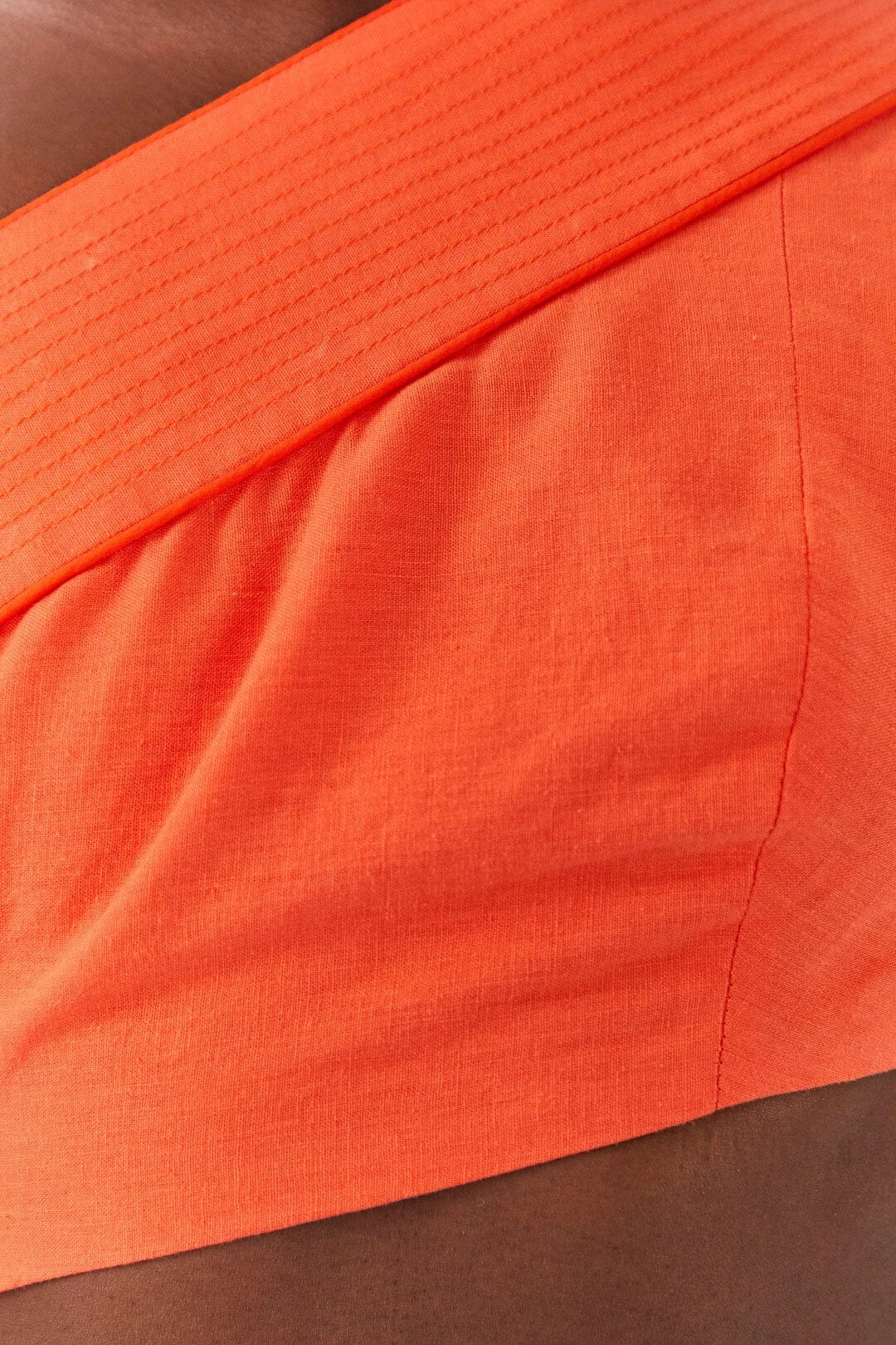 Farm Rio Orange One Shoulder Mini Dress 6 Farm Rio Orange One Shoulder Mini Dress - Image 4