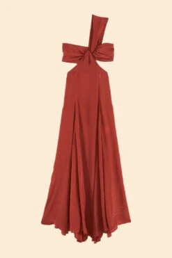 Farm Rio Brown Maxi Dress -Farm Rio Store 306899