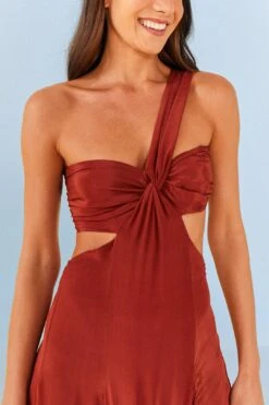 Farm Rio Brown Maxi Dress -Farm Rio Store 306899 03