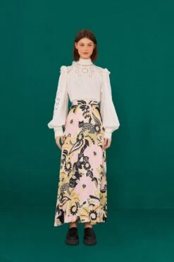 Farm Rio Off-White Romantic Blouse -Farm Rio Store 308187 03